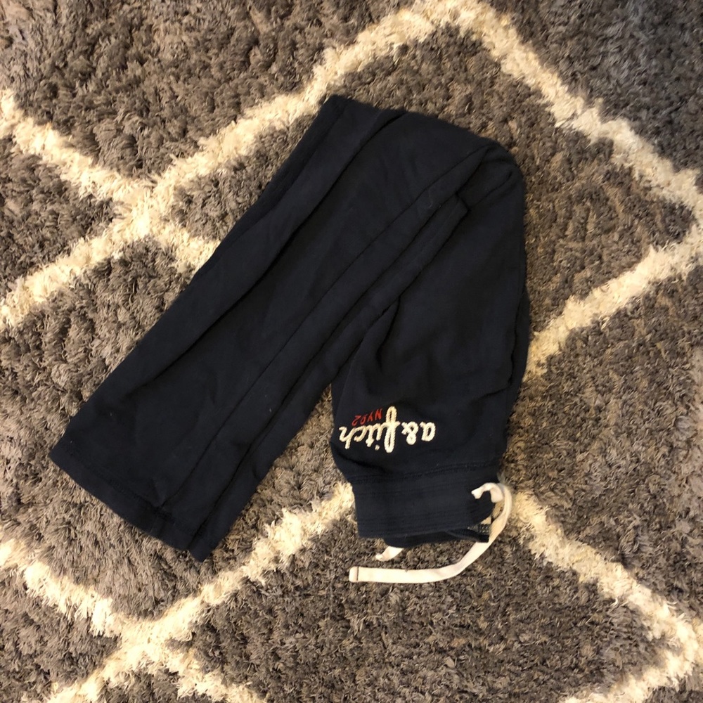 Abercrombie and Fitch navy sweats
